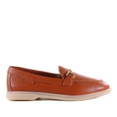 Imagem de Sapato Loafer Feminino Bottero Couro Canela-Feminino