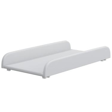 Imagem de Trocador De Fraldas Almofadado Para Berço Corino Branco P02
