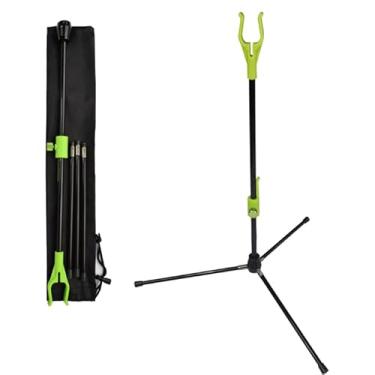 Imagem de YLS Suporte de arco arco recurvo arco composto suporte suporte suporte pernas 48 cm altura