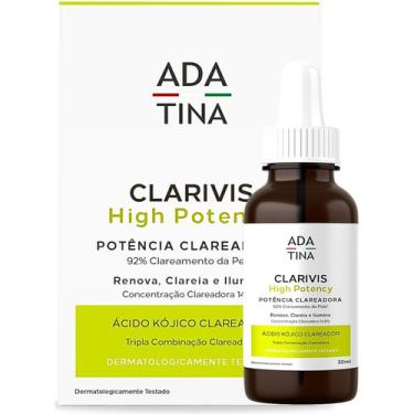 Imagem de Sérum Ada Tina Clareador De Mancha E Melasma Clarivis High Potency Tipo De Pele Manchas