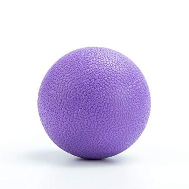 Imagem de Bola de massagem de ioga – Melhor bola de ponto de gatilho para liberação miofascial e fáscia, massagem nos pés e nas costas, terapia de ponto de gatilho (Roxo)