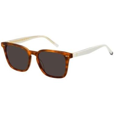 Imagem de Óculos de Sol Tommy Hilfiger Havana TH 2158/S 0UC-52-Feminino