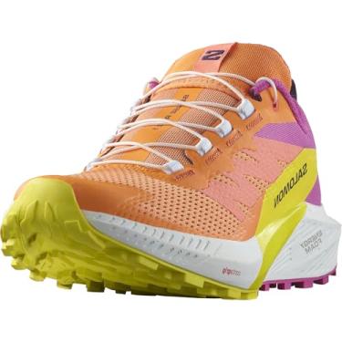 Imagem de Salomon Sense Ride 5 Tênis de caminhada feminino, Bird of Paradise/branco/mola de enxofre, 34