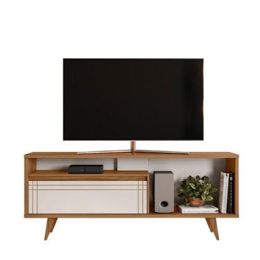 Imagem de Rack Bancada NT 1315 Freijó com Off White - Notável