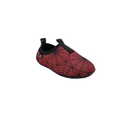 Imagem de Sapatilha Meia Infantil Bebê Menino Lycra Molekinho  2617100, 18, Mult
