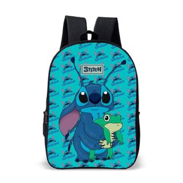 Imagem de Mochila Escolar Masculino Feminino Stitch Volta às Aulas - UseNerd, MS