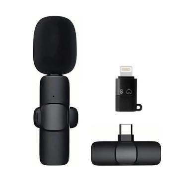 Imagem de Microfone Sem Fio Lapela - iPhone Android Tipo C - Innovaree-commerce