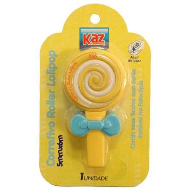 Imagem de Corretivo roller lolipop - 5mmx6m - amarelo - kz827az - kaz