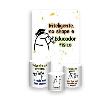 Imagem de Painel De Festa Vertical 1,50 x 2,20 + Trio De Capas Cilindro - Flork 