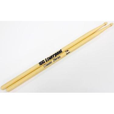 Imagem de baqueta liverpool classic 7A madeira LL 7AM