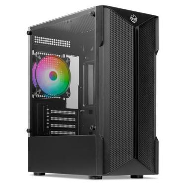 Imagem de Gabinete Gamer TGT Skylancer V2, RGB, Mid-Tower, Lateral De Vidro, Com