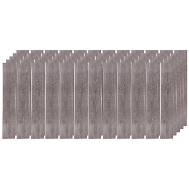 Imagem de Achim Home Furnishings VFP1.2GO60 Achim Home Imports Nexus carvalho cinza claro 15,2 x 91,4 cm pranchas de piso autoadesivas em vinil / 90 metros quadrados, pacote com 60