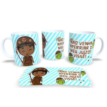 Imagem de Canecas de Porcelana Branca Personalizadas Coleção Nordestino - Estamp