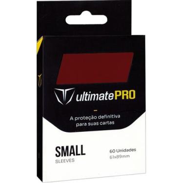 Imagem de Sleeves Yugioh Small Japanese Eclipse 60 Shield Ultimate Pro, Vermelho