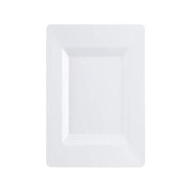 Imagem de Prato quadrado branco - 20,32 cm | Coleção Carre | Pacote com 10