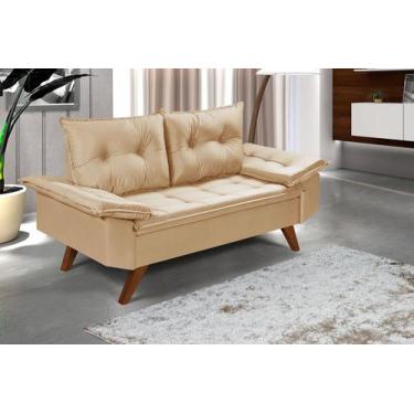 Imagem de Sofa Namoradeira Bariloche 2 Lugares em Suede - Essencial Estofados, C
