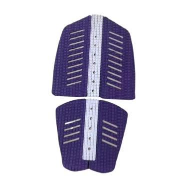 Imagem de kowaku 6 peças Deck Traction Pads Surfboard Pads DIY Heel Pad Acessórios Foot Deck Tail Pad para Standup Paddleboard Esportes Aquáticos, Roxo