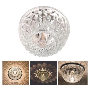 Imagem de Spot Plafon Semi embutido CRISTAL para lâmpada G9 Opus LED, Redondo