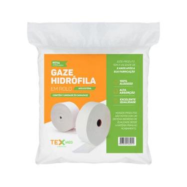 Imagem de Gaze Em Rolo Tipo Queijo Compressa Hidrófila 700 grs 13 fios - TEXMED