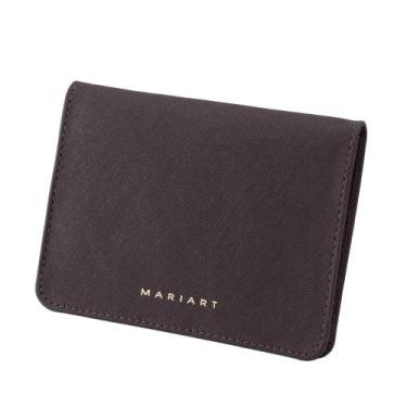 Imagem de Carteira de Couro Feminina Mariart 649S, Café
