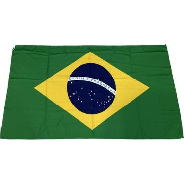Imagem de Bandeira do Brasil 1,50 x 85 - Mundo do Sport