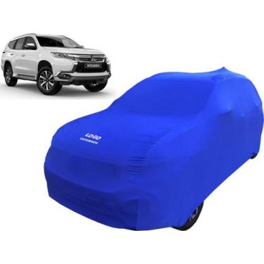 Imagem de Capa Automotiva Para Mitsubishi Pajero Sport Tecido Lycra - Mz, Azul