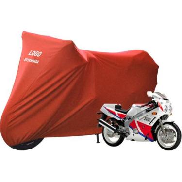 Imagem de Capa Cobrir Moto Yamaha FZR 600 De Tecido Lycra - Mz, Vermelha
