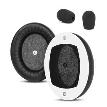 Imagem de DowiTech Almofadas auriculares de substituição profissional compatíveis com Audeze Penrose X/Audeze Mobius/Audeze Penrose/HyperX Cloud Orbit S Gaming Headsets Ear Pads