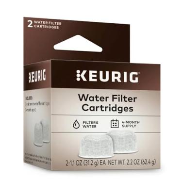 Imagem de Keurig Cartuchos de Filtro de Água, 2 unidades, Compatível com Cafeteiras de Cápsulas 2.0 K-Cup