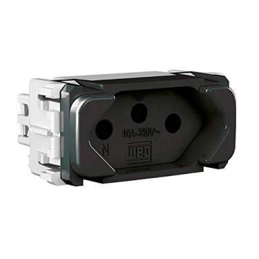 Imagem de Weg - Composé - Módulo Tomada de Energia - 2pt+t 10a/250vca - Preto