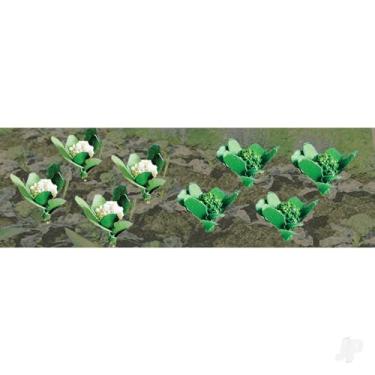 Imagem de JTT Scenery Products Gardening Plants Broccoli and Cauliflowers O Scale Hobby Train Sceneries