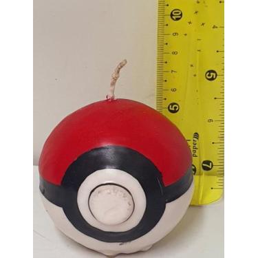 Imagem de Vela de Aniversário Pokémon Pokebola