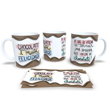 Imagem de Canecas de Porcelana Personalizada Páscoa Encanto e Doçura em Cada Gole