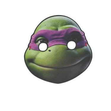 Imagem de Máscara Realista E.v.a 3D Infantil Tartarugas Ninjas - SGB MODAS, Dona