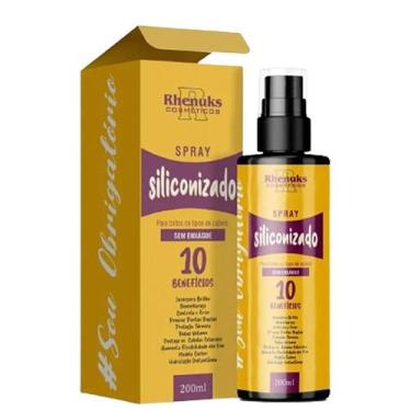 Imagem de Spray Siliconizado 10 Benefícios Rhenuks 200ml