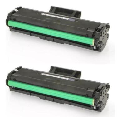 Imagem de Kit 2x Toner Compatível Com D111s 111s M2070 Slm2022 New Chip - Gold /
