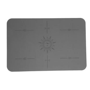 Imagem de Máquina de Costura Tapete de Abafamento, Pedal de Tapete de Costura PU Popa de Costura de Borracha Reduzir Vibrações Acessórios para Máquinas de Ruído para Acolchoado, Não (Cinza)