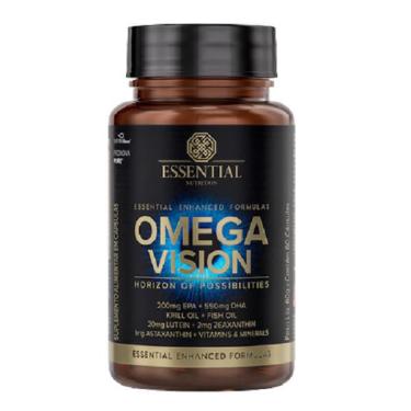 Imagem de Ômega Vision Óleo De Peixe + Krill Essential Nutrition 60Caps