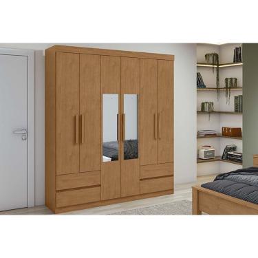 Imagem de Guarda Roupa Lopas Zeus Plus - c/Espelho Rovere