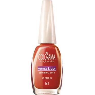 Imagem de Esmalte Colorama Verniz e Cor 40 Graus 8ml