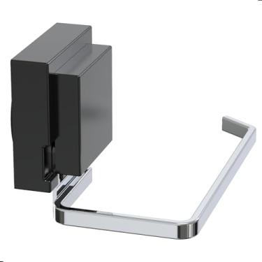 Imagem de Fassin Shop, Porta Papel Higiênico Com Ventosa Papeleira Cromado FS.RBT