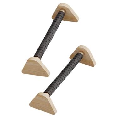 Imagem de kowaku 2pcs push up bar parallettes bar portátil sem deslizamento treinamento push up lida de madeira para homens ginástica fitness ginástica, 40cm