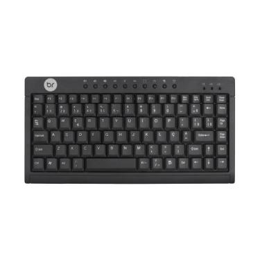Imagem de Mini Teclado Usb Preto Prático E Portátil Bright