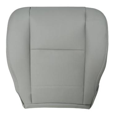 Imagem de Vigoraze Capa de assento de couro da parte inferior do motorista cinza compatível com Toyota Tundra Sequoia 2000 2001 2002 2003 2004