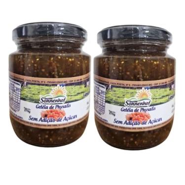 Imagem de Kit com 2 Geleia Diet sem Açúcar de Physalis Peruviana - 270g - Fazenda Sonnenhof