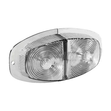 Imagem de Lente Lanterna Para Choque Canoinha Cromado Gf0017cr