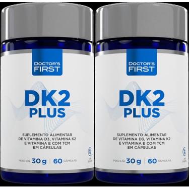 Imagem de KIT 2 - VIT D3 2000 UI + VIT K2 65mcg - 60 cápsulas - Doctor's FIRST