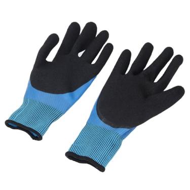 Imagem de GOWENIC Luvas Isoladas Elétricas, Luvas Eletricistas de Borracha Sem Escorregamento de 1000V Com Isolamento de Dupla Face para Trabalho Elétrico, Reparos Domésticos, Canteiros de Obras