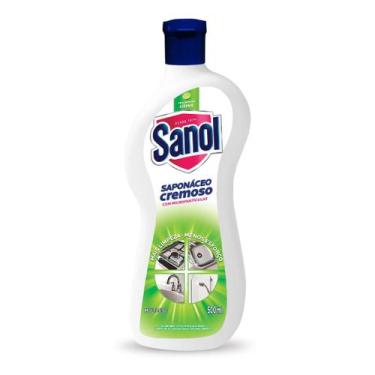 Imagem de Limpador multiuso cremoso citrus saponacio 500ml sanol