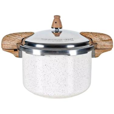 Imagem de Panela Pressão 2 alças com Indução Vanilla 5,4L Brinox